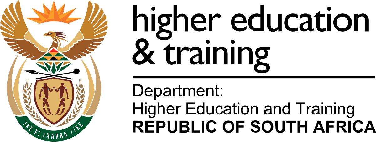 Department of Higher Education and Training (DHET) logo